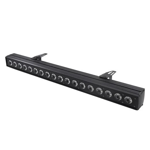18pcs 18W RGBWA 6in1 LED Wall Washer Light Pixel Control